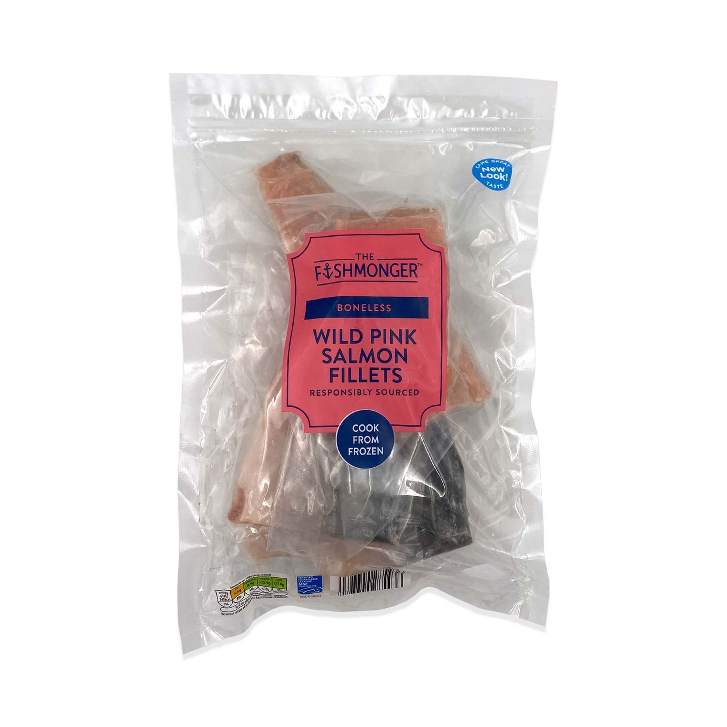 Boneless Wils Pink Salmon Fillets 550g The Fishmonger